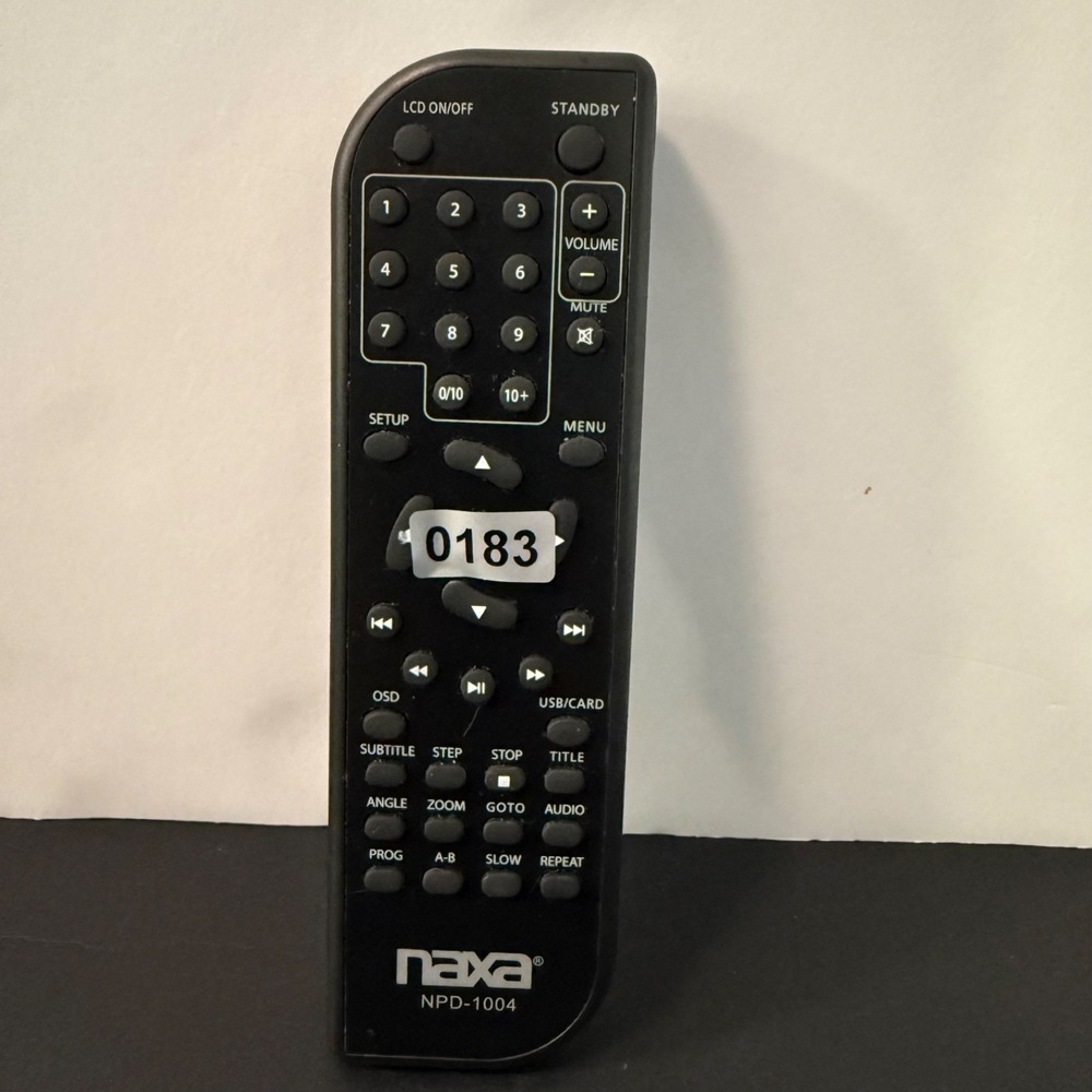 Naxa NPD 1004 Remote Control Tested & Working - Picture 6 of 6